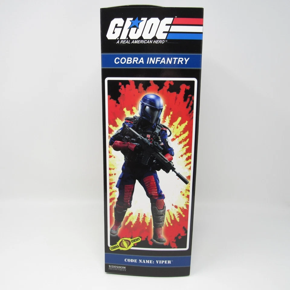 Sideshow Collectibles GI Joe Cobra Viper 12" inch Sixth Scale Exclusive NIB - Image 4 of 4
