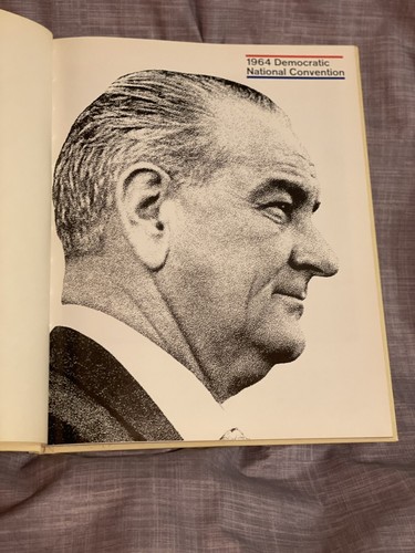 Vintage 1964 Democratic Convention Book and Event Program from Atlantic City NJ - Imagen 4 de 11