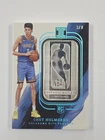 2022 Panini Impeccable Chet Holmgren Silver NBA Logo Bar /8 Rookie RC /8 OKC