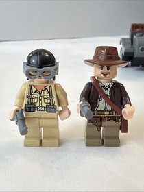 Lego Indiana Jones Motorcycle Chase Set #7620 - 100% Complete W/ Box & Manual