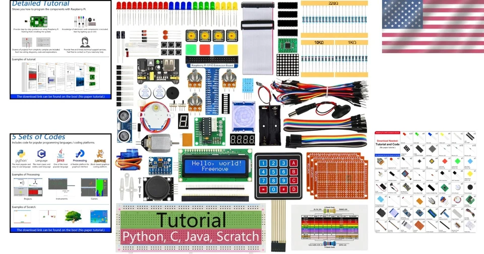 Raspberry Pi Ultimate Starter Kit + 962-Page Tutorial - Image 2 of 4