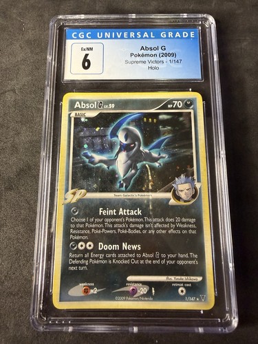Absol G graded CGC 6 for sale on eBay