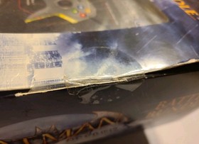 NEW SEALED Batman Arkham Asylum Battle Bundler Batarang Controller+Game XBOX 360