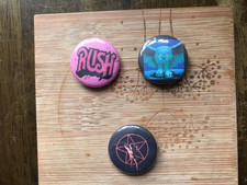 Rush Rock  Badge Collection