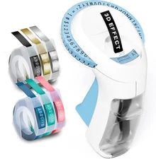 DYMO Embossing Label Maker with 6 DYMO Label Tapes | Organizer Xpress, Pro Label