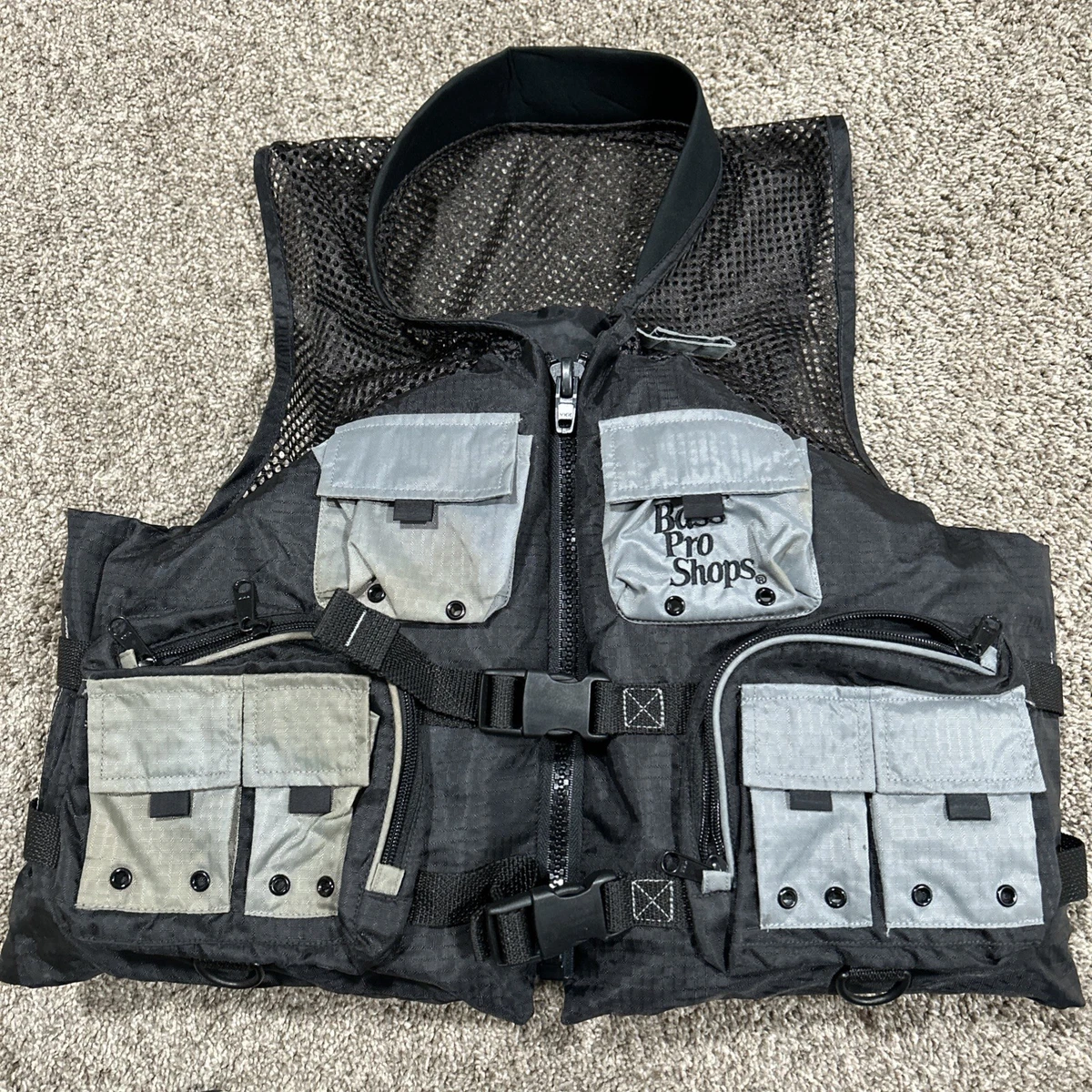 Gilet De Flottaison Bass Pro Shops – Adulte Taille S – Type III PFD Modèle 1800 – Noir