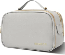 Large Travel Makeup Bag, Cosmetic Bag, Toiletry Bag for Women, Water-Resistant L