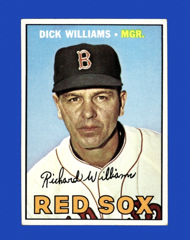 1967 Topps Set-Break #161 Dick Williams EX-EXMINT *GMCARDS*