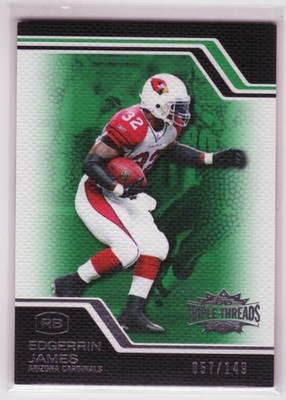 2008 Topps Triple Threads Emerald #39 Edgerrin James #'d 057/149