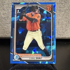 Topps Lisbel Diaz Giants 2024 Bowman Chrome Sapphire Prospects #BCP-194
