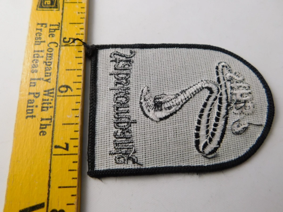 GERMAN MILITARY UNIT PATCH STABSKOMPANIE STbB 7 COBRA SNAKE COLLECTOR