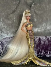 Mattel Barbie Jewel Hair Mermaid Midge Doll, 1995 Vintage Used