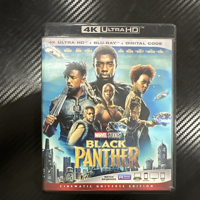#ad Marvel Studios Black Panther Cinematic Universe 4K Ultra HD Blu ray Digital $11.96