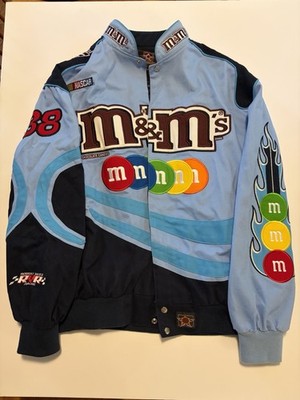 NASCAR 38 Elliot Sadler M&Ms Embroidered Jacket Size Large