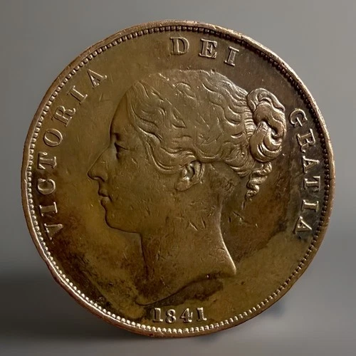 1841 Victoria Penny — photo from the most recent tracked eBay sale
