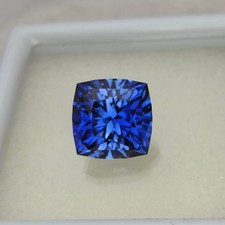 Natural 10.2 Ct+ Sri Lanka Blue Sapphire Cushion Cut Certified Loose Gemstone