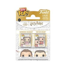 Funko Bitty Pop! Harry Potter - Pack of 2: Hermione Granger & Viktor Krum