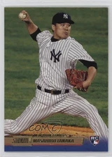 2014 Topps Stadium Club Gold Foil Masahiro Tanaka #163 Rookie RC