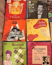 Vintage 45 RPM Vinyl Record Collection