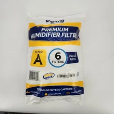 Veva Premium Humidifier Filter 6 Pack Filter A HL-504A-HUMID-6