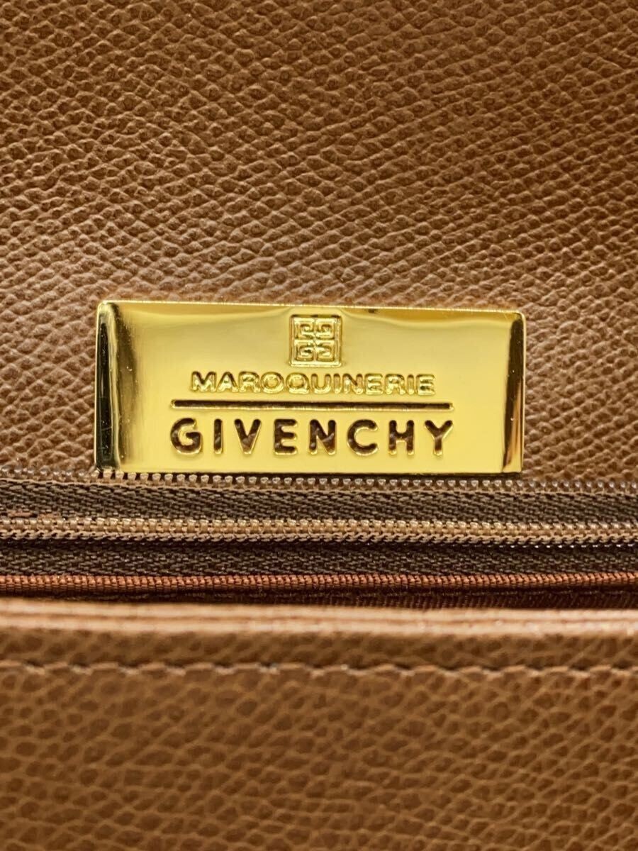 GIVENCHY Handbag Cowhide Brown Solid Used - image 5