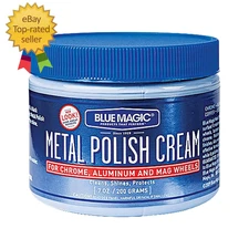 Blue Magic 400 Metal Polish Cream Non-Abrasive Tarnish and Oxidation Remover for