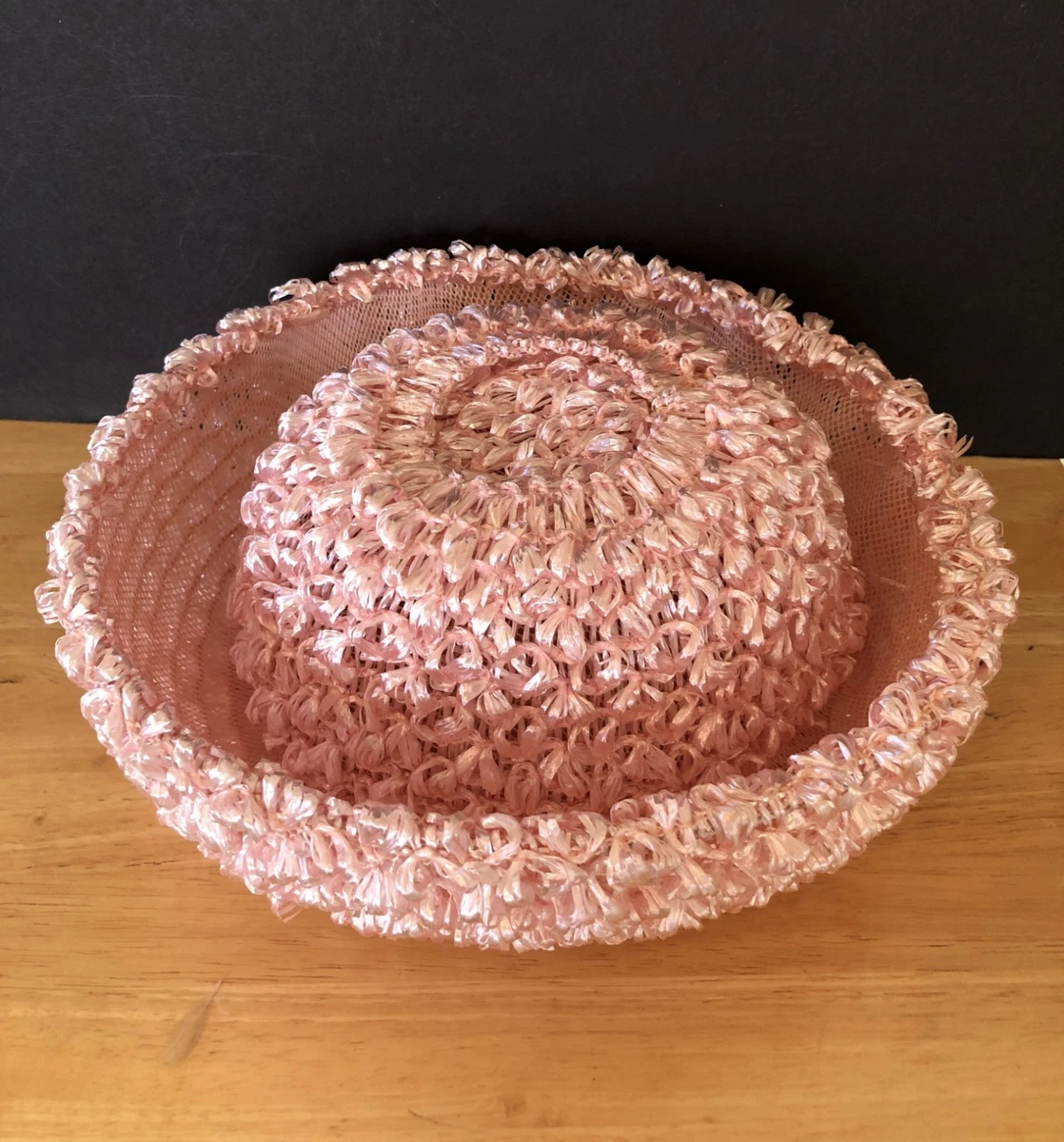 Church Pink Vintage Hats for Women for sale | eBay display picture 2