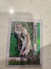 2024 Topps Chrome Football Randy Moss All-Chrome Team Green Refractor 67/99