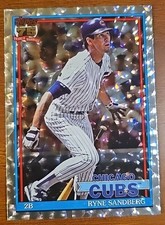 Ryne Sandberg 2026 Topps Series 1 Topps 1991 Crackleboard Foil #T91-25 Cubs