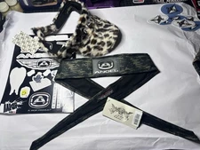 Angel Paintball Headband  GREEN DIGICAMO + Angel Visor + Sticker Sheet Lot