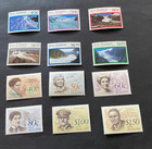 #6  New Zealand Stamps 13 Full Sets MNH Modern High Values 1980's Early 2000's — photo 1