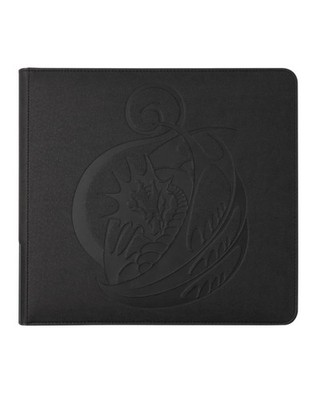Iron Grey Zipster XL Card Binder For Collectors 24 Pocket Pages Durable Design