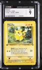 CGC 9 MINT Pikachu 1999 Jungle 1st Edition 60/64 Pokemon Card