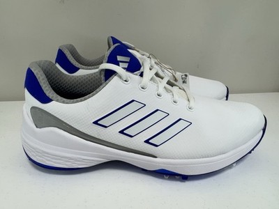 Size 9 Mens Adidas ZG23 Waterproof 6-Spike Golf Shoe White  display picture 1