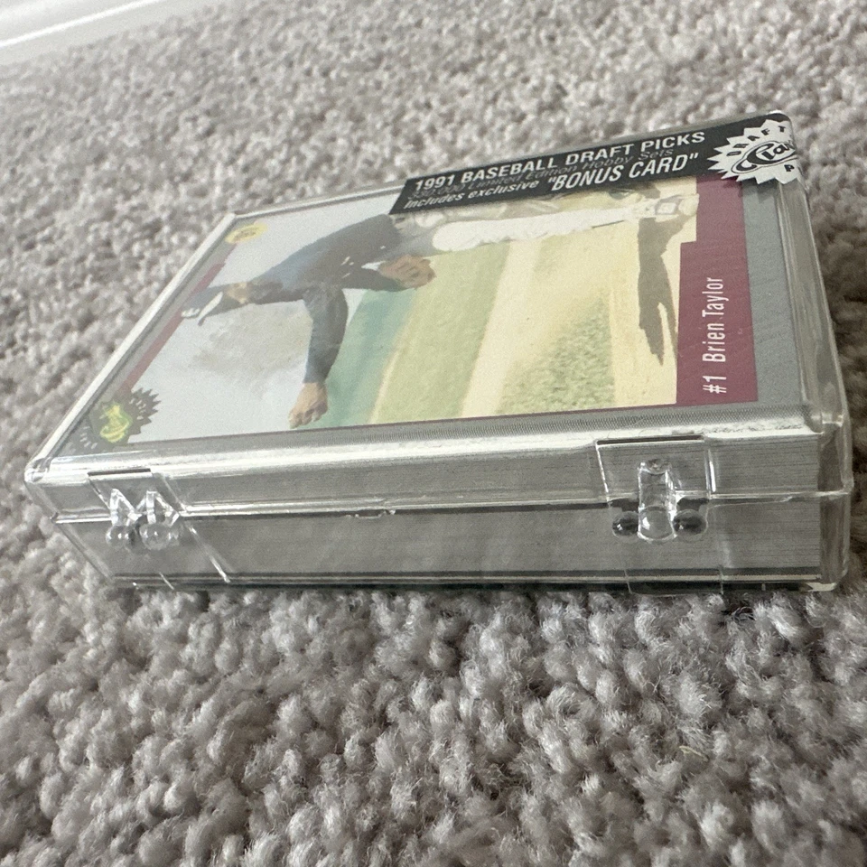 1991 CLASSIC DRAFT PICKS SET FACTORY SEALED W/ MANNY RAMIREZ RC Red Sox NEW - Image 2 of 3