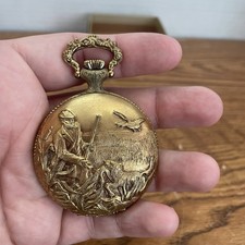 VINTAGE ARNEX 17 JEWEL INCABLOC SWISS POCKET WATCH Needs Battery