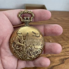 VINTAGE ARNEX 17 JEWEL INCABLOC SWISS POCKET WATCH Needs Battery
