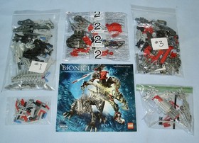 Lego Bionicle 8924 MAXILOS & SPINAX Toa Mahri 100% with Box and Manual
