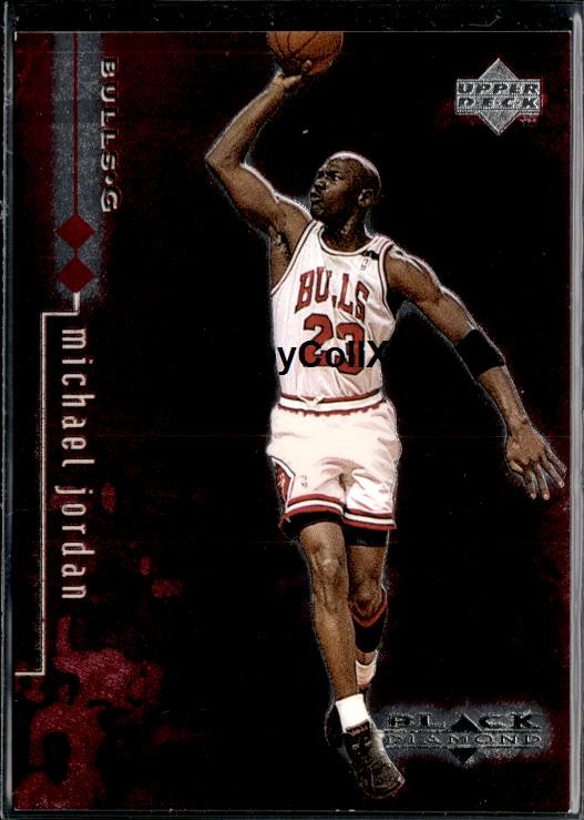 1998-99 Upper Deck Black Diamond #8 Michael Jordan Double Diamond #/3000