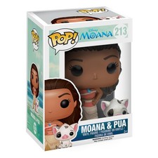 Funko Pop! Disney: Moana - Moana & Pua - Vaiana - Figura de Vinilo Coleccionable