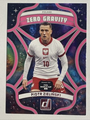Piotr Zielinski 2025-26 Donruss Road to FIFA World Cup Pink Zero Gravity /25