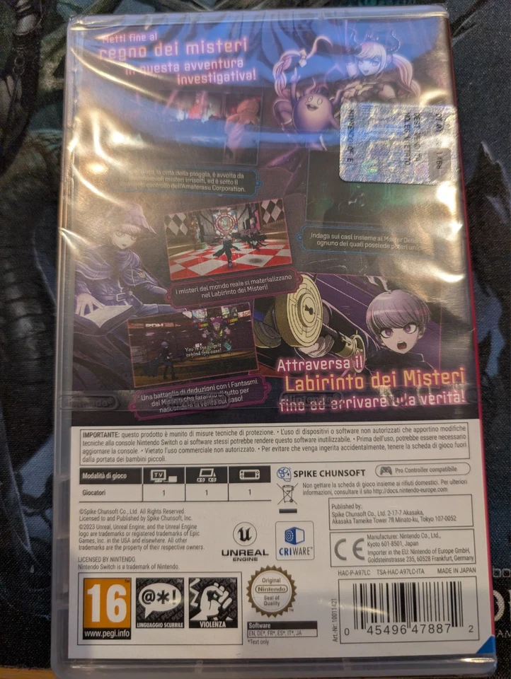 NINTENDO SWITCH - RAINCODE + Digital Novel - NUOVO PAL ITA - SEALED - Immagine 2 di 2