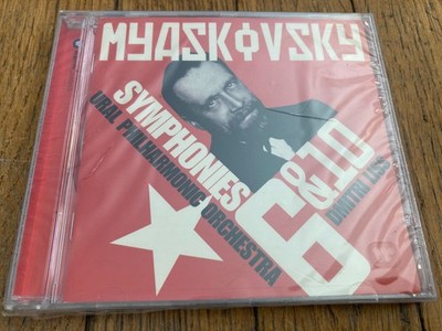 Myaskovsky: Symphonies Nos. 6 & 10 / Ural Philharmonic / Liss (CD, 2006) NEW