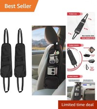 2PCS Waterproof Car Seat Organizer - Multi-Pocket Hanging Bag  Easy Access