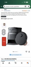 Yeedi M12 PRO+ Robot Vacuum and Mop 11000Pa Strong Suction ZeroTangle Tech