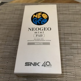 SNK NeoGeo Mini Video Game Pad Controller FP1N1N1810 gamepad WHITE neo-geo NEW