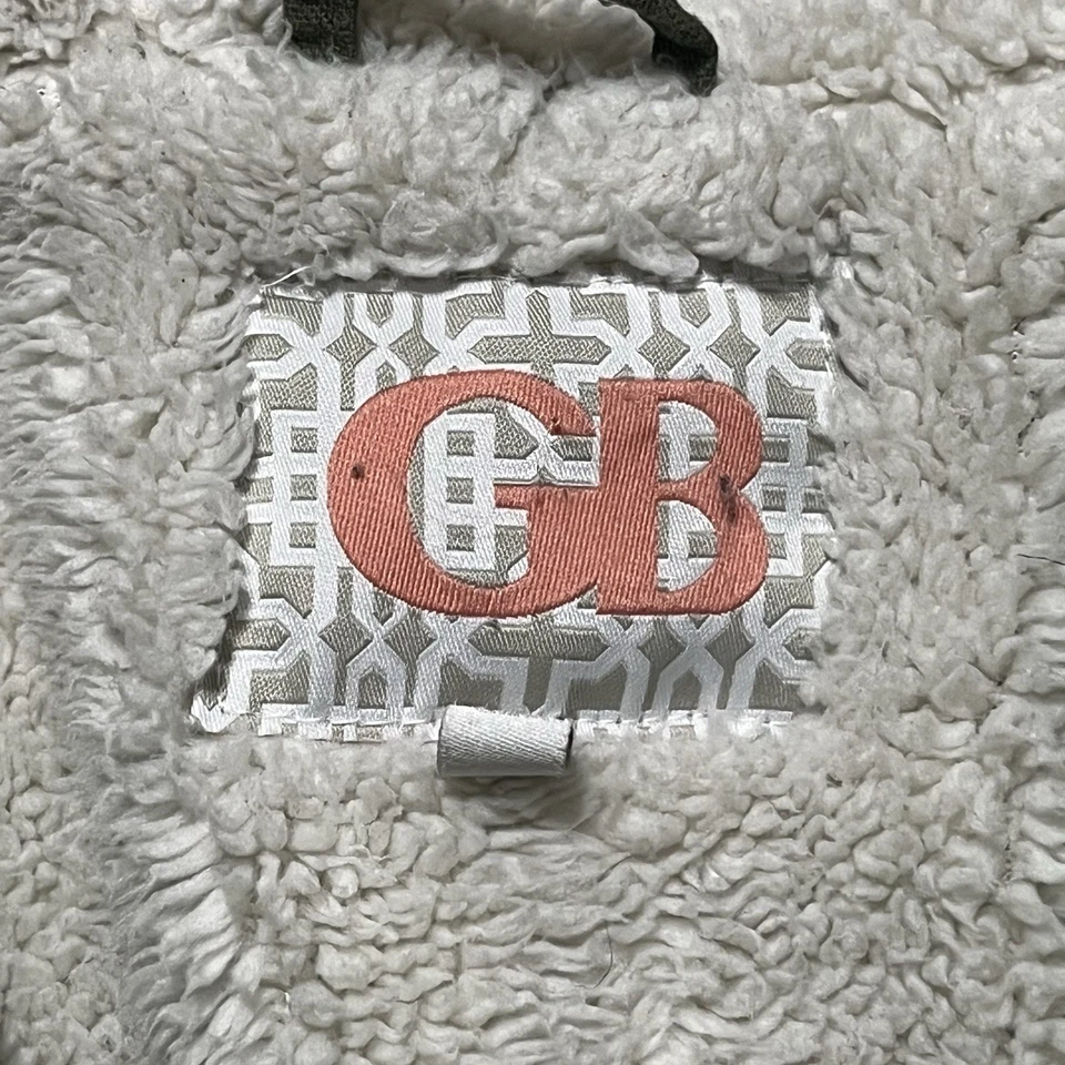 Gianni Bini Verde Oliva Imitación Piel Sudadera con Capucha Cremallera Completa Chaqueta de Invierno Para Mujer’s Pequeña Foto 3 de 4