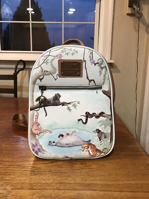 RARE NWOT Loungefly Disney The Jungle Book Mini Backpack  display picture 3
