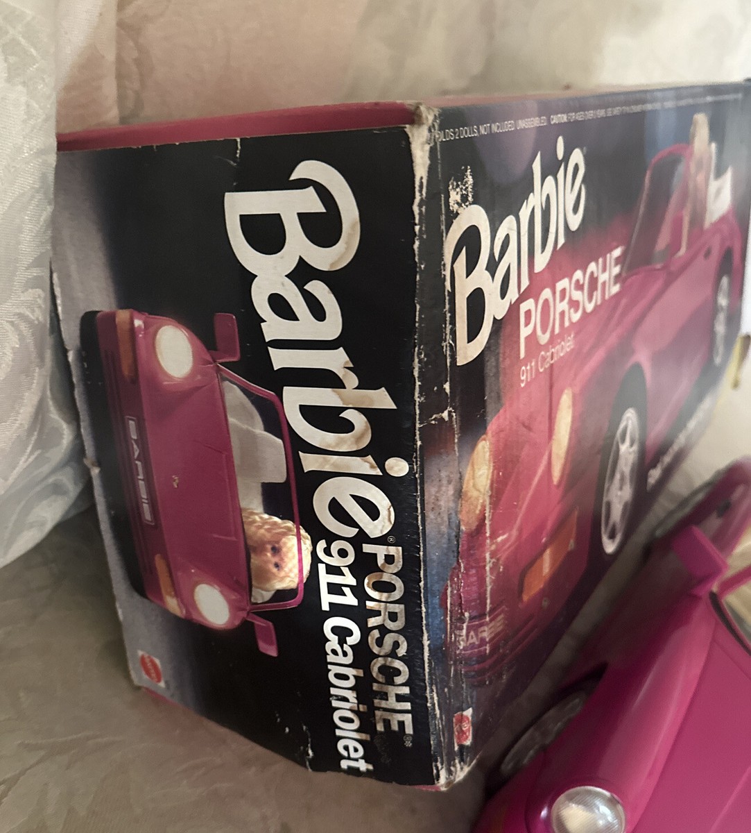 Barbie Porsche 911 Cabriolet Mattel 1992 – NEUVE Dans Sa Boîte