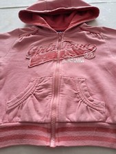 Topolino-Sweatshirt- Jacke- Kapuze- Rosa-Rot-Größe 104- Sonderangebot-